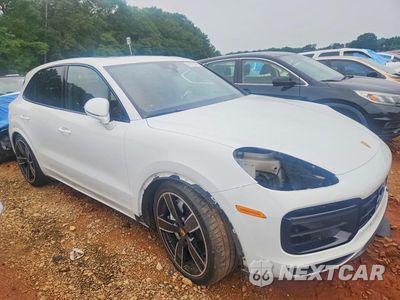 Czwarte zdjęcie samochodu z boku: 2021 PORSCHE CAYENNE TURBO VIN:WP1AF2AYXMDA36567 - miniatura