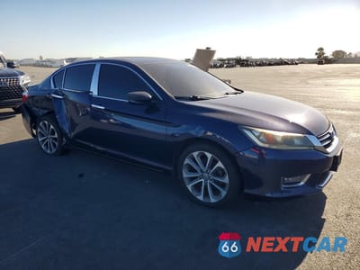 Czwarte zdjęcie samochodu z boku: 2015 HONDA ACCORD SPORT VIN:1HGCR2F58FA181578 - miniatura