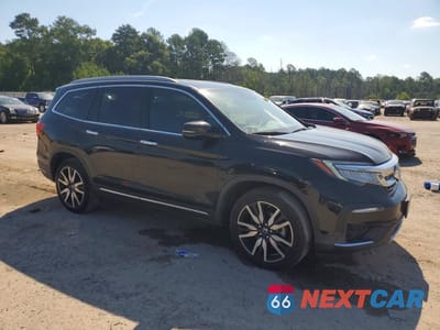 Czwarte zdjęcie samochodu z boku: 2022 HONDA PILOT TOURING VIN:5FNYF5H63NB003118 - miniatura