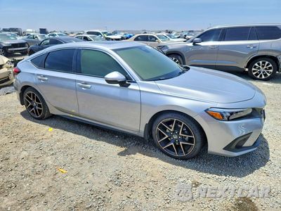 Czwarte zdjęcie samochodu z boku: 2022 HONDA CIVIC SPORT TOURING VIN:19XFL1H81NE002789 - miniatura
