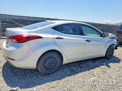 Trzecie zdjęcie samochodu z tyłu: 2016 HYUNDAI ELANTRA SE VIN:5NPDH4AE7GH690502 - miniatura