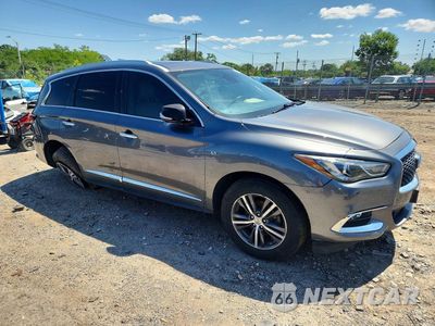 Czwarte zdjęcie samochodu z boku: 2019 INFINITI QX60 LUXE VIN:5N1DL0MM9KC529336 - miniatura