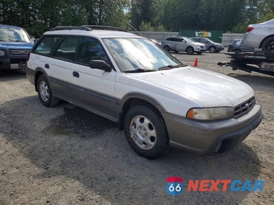 Czwarte zdjęcie samochodu z boku: 1996 SUBARU LEGACY OUTBACK VIN:4S3BG4854T6383177 - miniatura