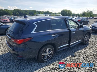Trzecie zdjęcie samochodu z tyłu: 2020 INFINITI QX60 LUXE VIN:5N1DL0MM2LC512055 - miniatura