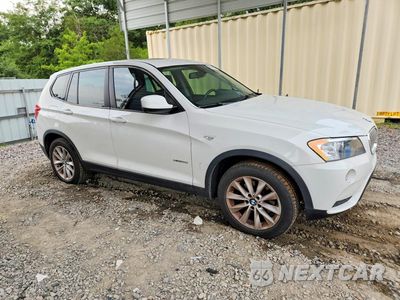 Czwarte zdjęcie samochodu z boku: 2013 BMW X3 XDRIVE28I VIN:5UXWX9C53D0D00205 - miniatura