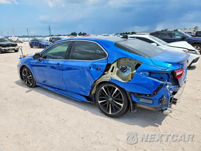 Drugie zdjęcie samochodu z przodu: 2019 TOYOTA CAMRY XSE V6 VIN:4T1BZ1HK4KU024030 - miniatura
