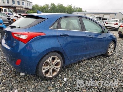 Trzecie zdjęcie samochodu z tyłu: 2015 HYUNDAI ELANTRA GT BASE VIN:KMHD35LH0FU249970 - miniatura