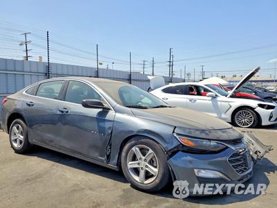 Czwarte zdjęcie samochodu z boku: 2019 CHEVROLET MALIBU LS VIN:1G1ZB5ST6KF218720 - miniatura