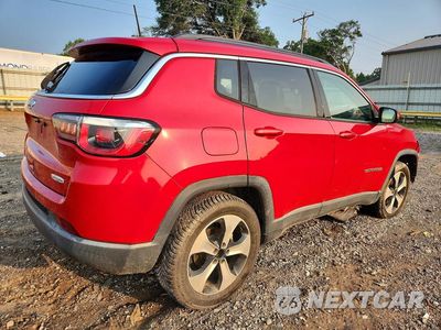 Trzecie zdjęcie samochodu z tyłu: 2017 JEEP COMPASS LATITUDE VIN:3C4NJDBB2HT656143 - miniatura