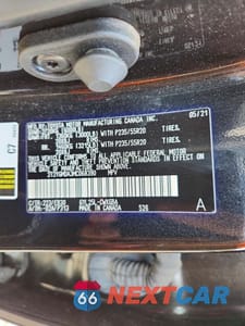 Zdjęcie 14 z 14 samochodu: 2021 LEXUS RX 450H F SPORT VIN:2T2YGMDA3MC068390 - miniatura