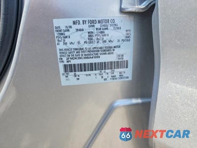 Zdjęcie 12 z 12 samochodu: 2009 FORD EDGE VIN:2FMDK39C39BA41059 - miniatura