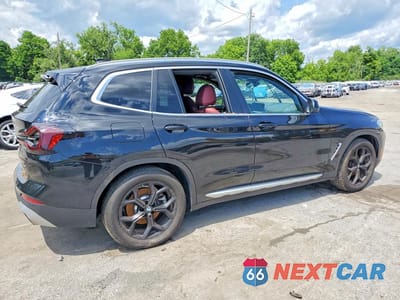 Trzecie zdjęcie samochodu z tyłu: 2023 BMW X3 XDRIVE30I VIN:5UX53DP00P9R05319 - miniatura