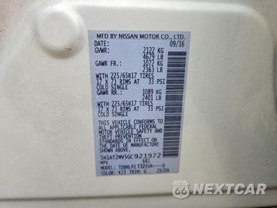 Zdjęcie 14 z 14 samochodu: 2016 NISSAN ROGUE S VIN:5N1AT2MV5GC921972 - miniatura