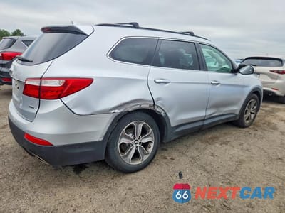 Trzecie zdjęcie samochodu z tyłu: 2013 HYUNDAI SANTA FE GLS VIN:KM8SNDHF1DU025803 - miniatura