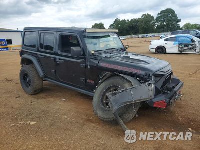 Czwarte zdjęcie samochodu z boku: 2021 JEEP WRANGLER UNLIMITED RUBICON VIN:1C4HJXFG0MW556762 - miniatura