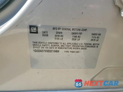 Zdjęcie 12 z 12 samochodu: 2008 CADILLAC STS VIN:1G6DA67V980210484 - miniatura