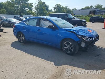 Czwarte zdjęcie samochodu z boku: 2021 NISSAN SENTRA SV VIN:3N1AB8CV6MY266285 - miniatura
