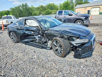 Czwarte zdjęcie samochodu z boku: 2020 INFINITI Q60 3.0T LUXE VIN:JN1EV7EK0LM340632 - miniatura