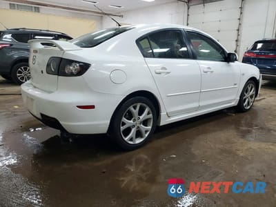 Trzecie zdjęcie samochodu z tyłu: 2007 MAZDA 3 S VIN:JM1BK323871687003 - miniatura