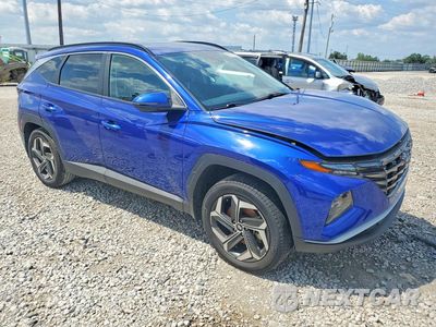 Czwarte zdjęcie samochodu z boku: 2022 HYUNDAI TUCSON SEL VIN:5NMJCCAE4NH138509 - miniatura