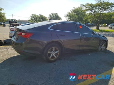 Trzecie zdjęcie samochodu z tyłu: 2018 CHEVROLET MALIBU LS VIN:1G1ZB5ST0JF177080 - miniatura