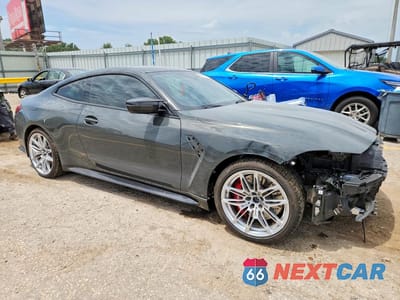 Czwarte zdjęcie samochodu z boku: 2026 BMW M4 COMPETITION VIN:WBS33HK00TCV84928 - miniatura