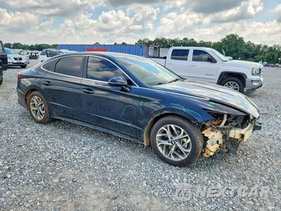 Czwarte zdjęcie samochodu z boku: 2021 HYUNDAI SONATA SEL VIN:5NPEL4JAXMH086244 - miniatura