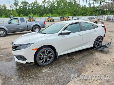 2019 HONDA CIVIC SPORT 19XFC2F81KE011545 - główne zdjęcie licytacji z USA - miniatura