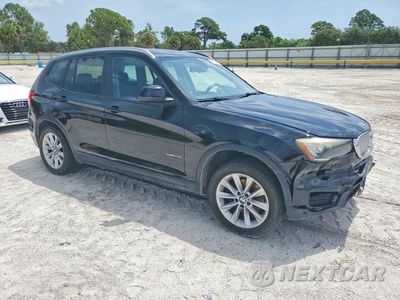 Czwarte zdjęcie samochodu z boku: 2017 BMW X3 SDRIVE28I VIN:5UXWZ7C59H0U45119 - miniatura