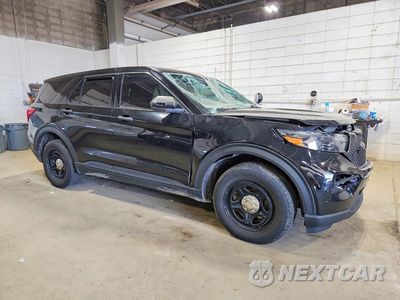 Czwarte zdjęcie samochodu z boku: 2020 FORD EXPLORER POLICE INTERCEPTOR VIN:1FM5K8AB0LGA64061 - miniatura