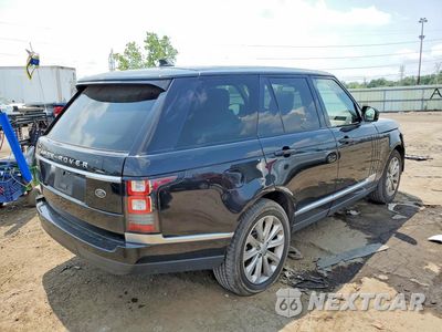 Trzecie zdjęcie samochodu z tyłu: 2016 LAND ROVER RANGE ROVER HSE VIN:SALGS2VF1GA248577 - miniatura