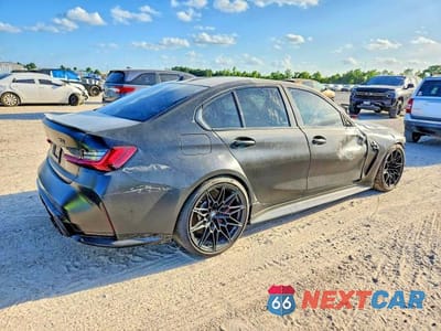 Trzecie zdjęcie samochodu z tyłu: 2024 BMW M3 COMPETITION VIN:WBS43AY04RFR67054 - miniatura