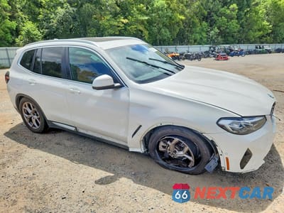 Czwarte zdjęcie samochodu z boku: 2023 BMW X3 XDRIVE30I VIN:5UX53DP01P9P29414 - miniatura