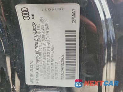 Zdjęcie 12 z 12 samochodu: 2016 AUDI A5 PREMIUM PLUS S-LINE VIN:WAUM2AFH7GN003275 - miniatura
