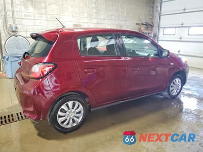 Trzecie zdjęcie samochodu z tyłu: 2021 MITSUBISHI MIRAGE ES VIN:ML32AUHJ2MH001686 - miniatura