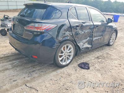 Trzecie zdjęcie samochodu z tyłu: 2011 LEXUS CT 200 VIN:JTHKD5BH8B2039034 - miniatura