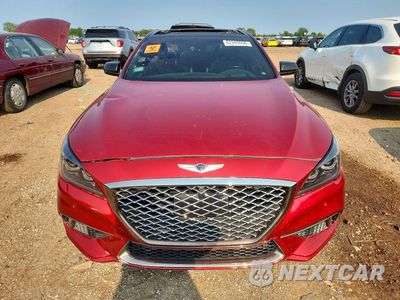 Piąte zdjęcie samochodu w środku: 2018 GENESIS G80 SPORT VIN:KMHGN4JB4JU262410 - miniatura