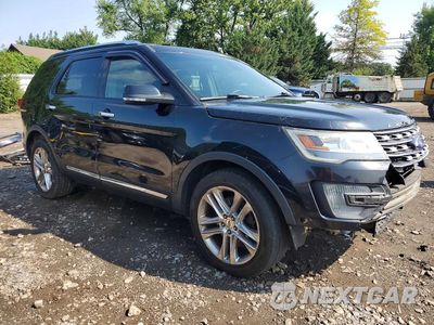 Czwarte zdjęcie samochodu z boku: 2016 FORD EXPLORER LIMITED VIN:1FM5K8F87GGC55236 - miniatura