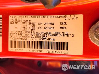Zdjęcie 12 z 12 samochodu: 2023 TOYOTA TACOMA TRD OFF-ROAD VIN:3TMCZ5AN4PM592620 - miniatura