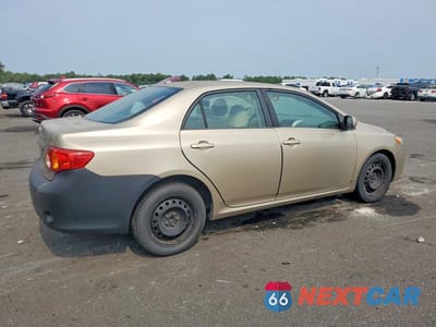 Trzecie zdjęcie samochodu z tyłu: 2009 TOYOTA COROLLA XLE VIN:2T1BU40E69C118394 - miniatura