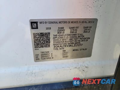 Zdjęcie 14 z 14 samochodu: 2019 GMC TERRAIN SLE VIN:3GKALTEV3KL217277 - miniatura