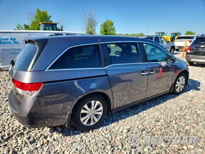 Trzecie zdjęcie samochodu z tyłu: 2014 HONDA ODYSSEY EXL VIN:5FNRL5H62EB075280 - miniatura
