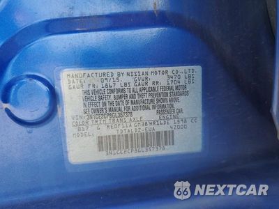 Zdjęcie 13 z 13 samochodu: 2016 NISSAN VERSA NOTE SV VIN:3N1CE2CP8GL357378 - miniatura