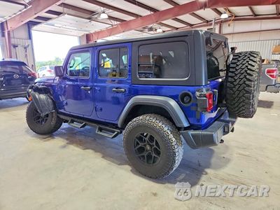 Drugie zdjęcie samochodu z przodu: 2020 JEEP WRANGLER UNLIMITED SPORT VIN:1C4HJXDG7LW173807 - miniatura