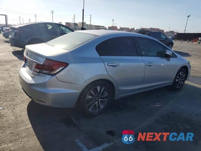 Trzecie zdjęcie samochodu z tyłu: 2014 HONDA CIVIC EX VIN:19XFB2F84EE244214 - miniatura