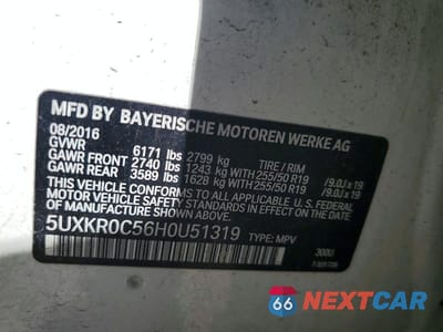 Zdjęcie 13 z 13 samochodu: 2017 BMW X5 XDRIVE35I VIN:5UXKR0C56H0U51319 - miniatura
