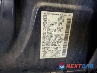 Zdjęcie 13 z 13 samochodu: 2006 NISSAN PATHFINDER S VIN:5N1AR18W56C619625 - miniatura