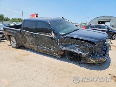 Czwarte zdjęcie samochodu z boku: 2017 GMC SIERRA K1500 SLT VIN:3GTU2NEC4HG337810 - miniatura