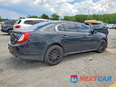 Trzecie zdjęcie samochodu z tyłu: 2014 LINCOLN MKS VIN:1LNHL9EK3EG603544 - miniatura