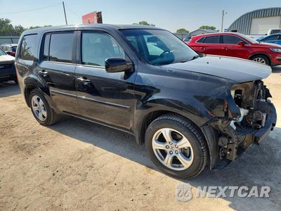 Czwarte zdjęcie samochodu z boku: 2012 HONDA PILOT EXL VIN:5FNYF4H53CB069621 - miniatura